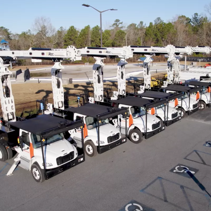 milhouse forestry bucket trucks