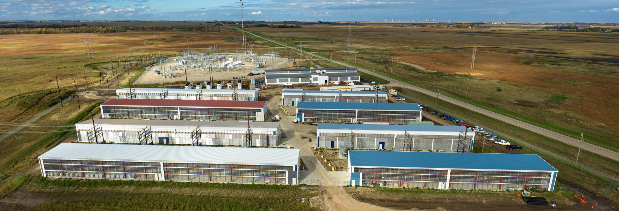 dront shot data center